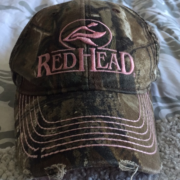 redhead camo hat